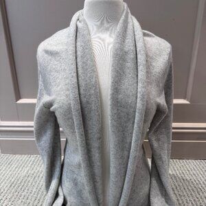 Women's Alashan Cashmere Duster - Light Gray Brand New (Size Large)